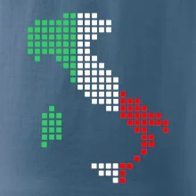 Taliansko obrys vlajka