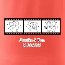 Svadobný deň - váš nápis (Hana-creative)