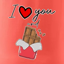 I love you and chocolate