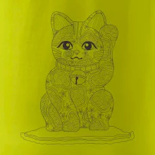 Mačka mávajúca mandala