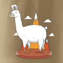 Alpaka kreslená Alpaka kreslená