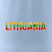 Lithuania - nápis vlajka