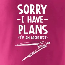Sorry I have plans - architect