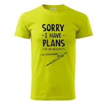 Sorry I have plans - architect