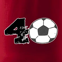 Futbal okrúhle narodeniny 40 Futbal okrúhle narodeniny 40