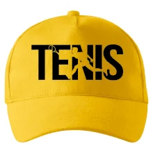 Tenis nápis silueta