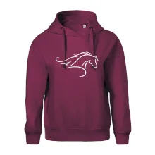 Kôň - bežiaci silueta hlavy