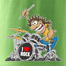 I love rock bubeník