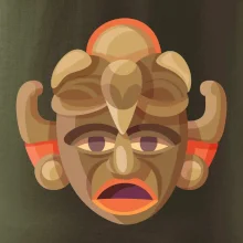 Mayové maska černoch