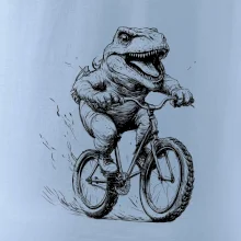 Naštvaný Dinosaurus na bicykli Naštvaný Dinosaurus na bicykli