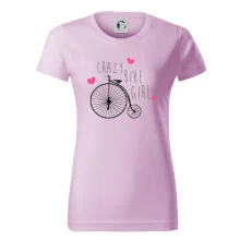Crazy bike girl