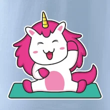 Yoga veselý jednorožec