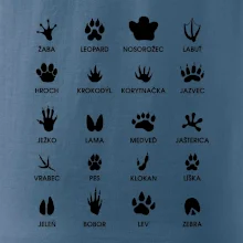 Zvieracie stopy - názvy