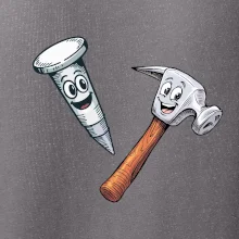 Parové tričko - Kladivo a klinec