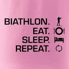 Biathlon Eat Sleep Repeat