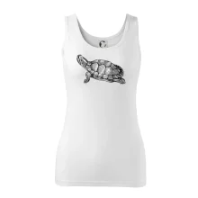 Ceruzkou kreslená korytnačka