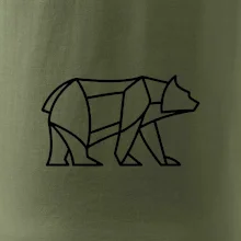 Geometria ľadový medveď chodiaci