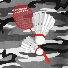 Bedminton - pálka a košík