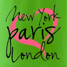 I love NYC Paris London
