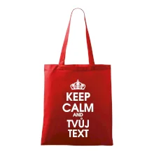 Keep calm - váš text