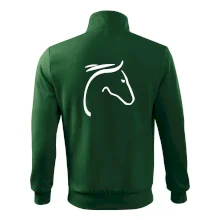 Kôň - hlava silueta