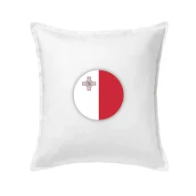 Vlajka Malta okrúhla veľká