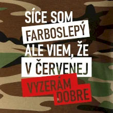 Síce som farboslepý, ale viem, že v červenej vyzerám dobre