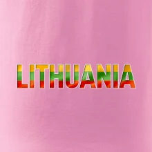Lithuania - nápis vlajka