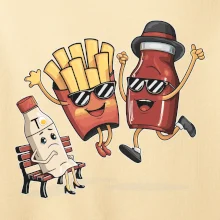 Súboj o hranolky kečup tatárka