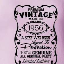 Vintage Etiketa - 1956