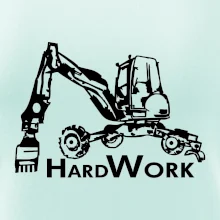 Hard Work kráčajúce rýpadlo