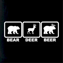 Bear - Deer - Beer Bear - Deer - Beer