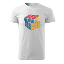 Rubikova kocka kreslená