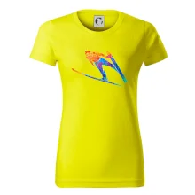 Skokan na lyžiach splash