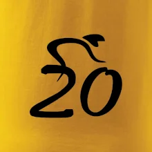 Cyklista oslavuje dvadsiatku (20)