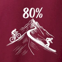 Narodeniny cyklista a lyžiar 80