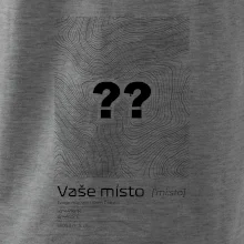 Vaše miesto - vrstevnice v obdĺžniku