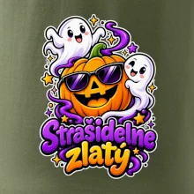 Strašidelne zlatý - veselá tekvica a duchovia