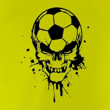 Fotbal lebka splash Fotbal lebka splash