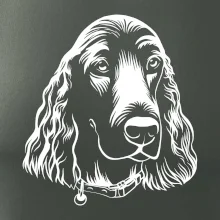 Kokeršpaniel - hlava kreslená