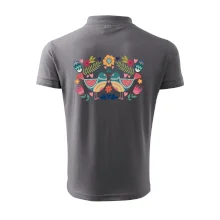 Folklór - dva farebné vtáčiky