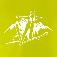 Letiaci skokan biely