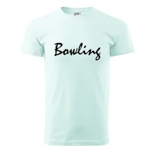Bowling nápis písacie