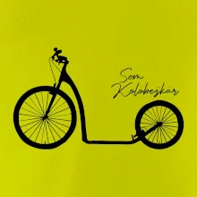 Som kolobežkár veľké a malé koleso