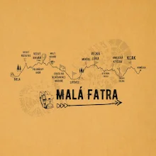 Profil kopca - Malá Fatra Profil kopca - Malá Fatra