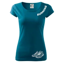 Running nápis šikmo