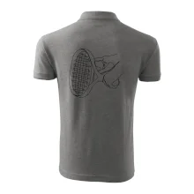 Tenisová raketa jedným ťahom Tenisová raketa jedným ťahom