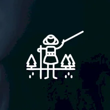 Nordic walking ikona