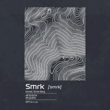 Smrk - vrstevnice v obdĺžniku