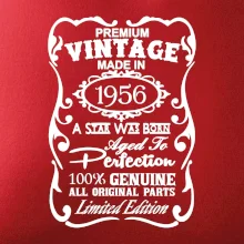 Vintage Etiketa - 1956